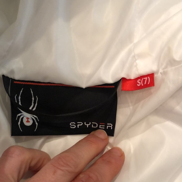 Spyder Girls ThermWeb Quilted Puffer. Size 7 - Picture 4 of 9